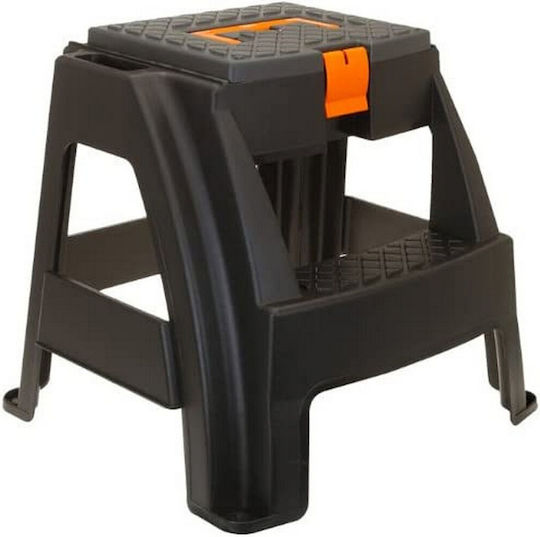 Stool For Kitchen Plastic Black 47.5x42x43cm
