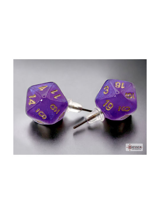 Chessex Mini-poly Earrings