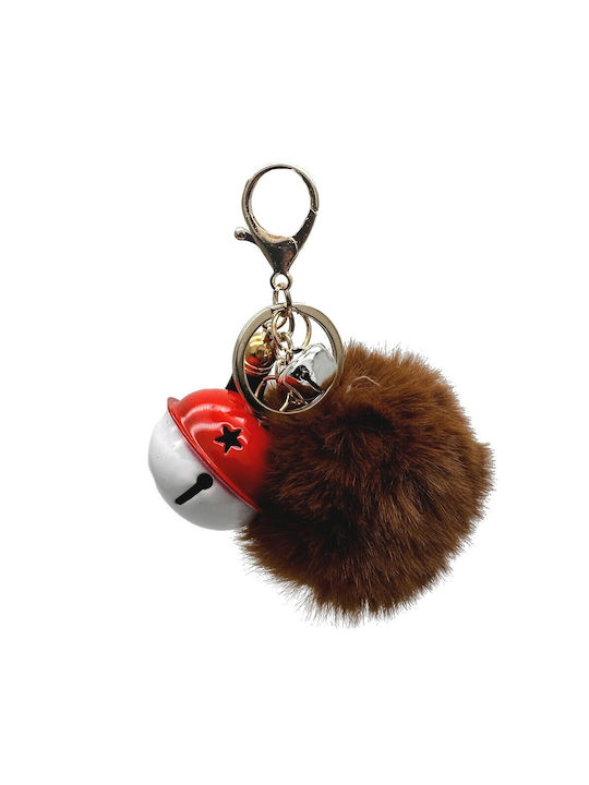 Keychain Fluffy Brown