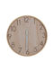 BigBuy Wall Clock Wooden Ø60cm