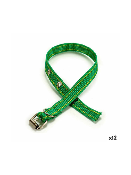 Mascow Dog Collar Leather in Green color