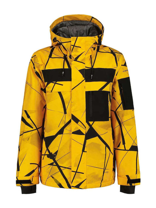 Icepeak Clymer Men's Ski & Snowboard Jacket Yellow 456225672-437