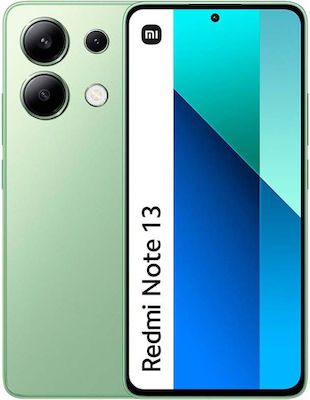 Xiaomi Redmi Note 13 4G Dual SIM (6GB/128GB) Verde mentă