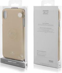 Samsung Back Cover Σιλικόνης Χρυσό (Galaxy A03s)