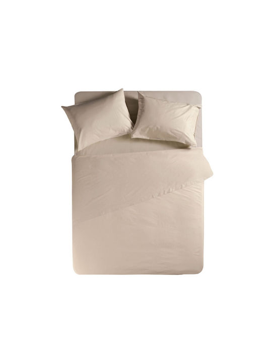 Flamingo Sheet King Size with Elastic 180x200+32cm. Smoke