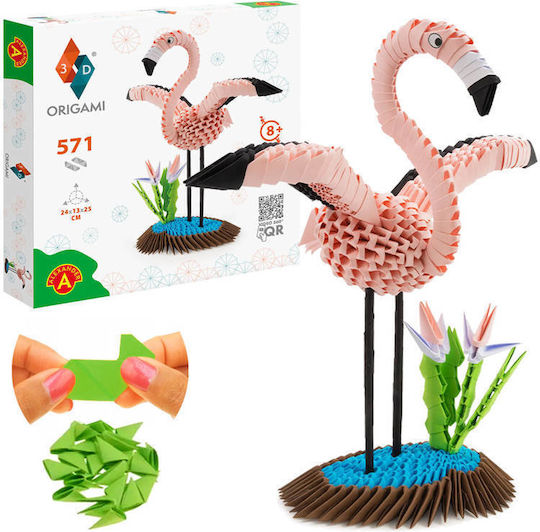 Alexander Toys Οριγκάμι Flamingo για Παιδιά 8+ Ετών 571τμχ