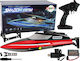 Lean Toys R C 2.4g Ferngesteuertes Schnellboot Rot