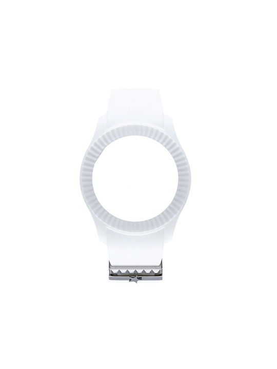 WATX & CO Rubber Strap White