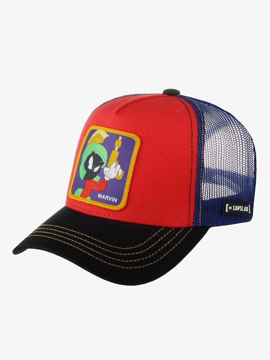 Capslab Looney Tunes Men's Trucker Cap Red