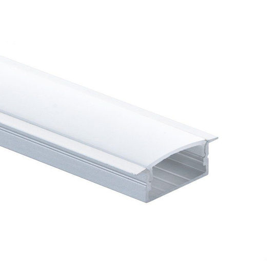 Eurospot Aluminum Profile for LED Strip with Opal Cover 200x3x0.9cm