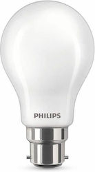 Philips Λάμπα LED για Ντουί B22 Θερμό Λευκό