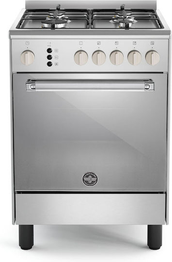 La Germania CLS6 40 81 D X LPG Gas Cooker 60lt W59.5cm. Inox