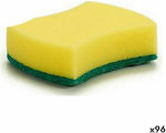 BigBuy Kitchen Sponge Yellow