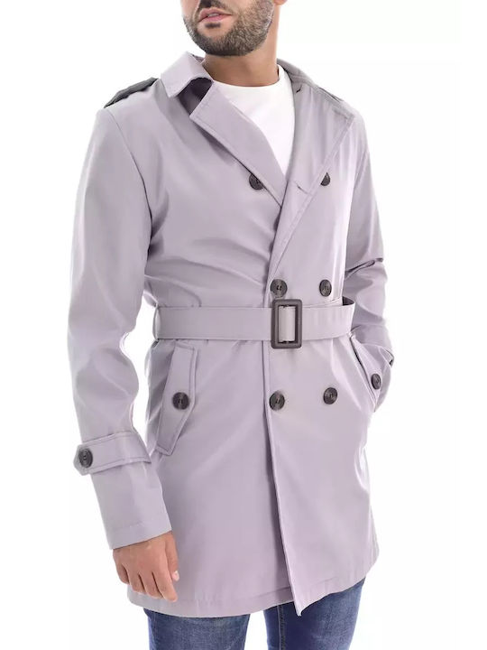 Goldenim Men's Coat Gris Clair