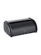 KING Hoff Bread Box with Lid Inox Black 36x24x15cm