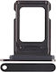 Sim Card Slot Black for iPhone 15 Pro Max.