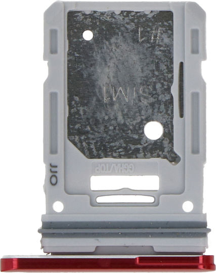 Samsung Слот за SIM Карта Червен за Galaxy S20 FE, S20 FE 5G