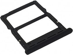 Υποδοχή Κάρτας Sim Sim Card Tray Μαύρο για Huawei P40 Lite Huawei P40 Lite.