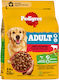 Pedigree 2.6kg Hrană Uscată pentru Câini Adulţi cu Vițel
