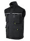 Rimeck Men's Safety Vest with Reflective Film Gray