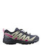 Kids Waterproof Hiking Shoes Xa Pro V8 Fuchsia