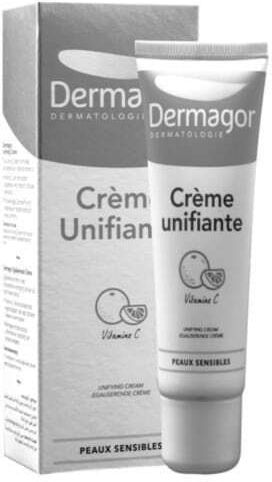Dermagor Διόρθωση & Πρόληψη Κηλίδων στο Ευαίσθητο Δέρμα 24ωρη Κρέμα Προσώπου Ημέρας κατά των Πανάδων με Βιταμίνη C & Κολλαγόνο 40ml