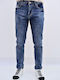 Men's Jeans Pants with Relaxed Fit Blue