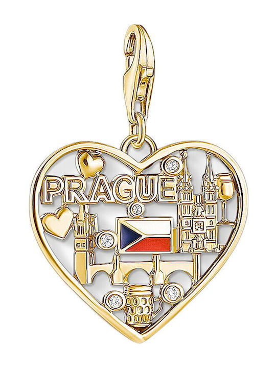 Thomas Sabo Charm Καρδιά από Χρυσό