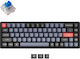 Keychron K6 Pro Aluminium Gaming Mechanical Keyboard 65% with Keychron K Pro Blue switches and RGB lighting (English US)