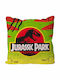 Sd Toys Kids Square Throw Pillow Jurassic Park 40x40cm
