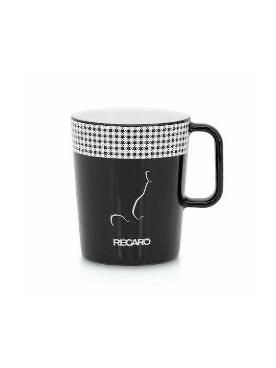 Recaro Mug Ceramic Black 1pcs