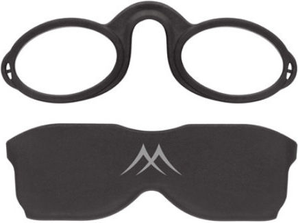 Montana Eyewear NR1 Reading Glasses +2.00 Pocket in Black color