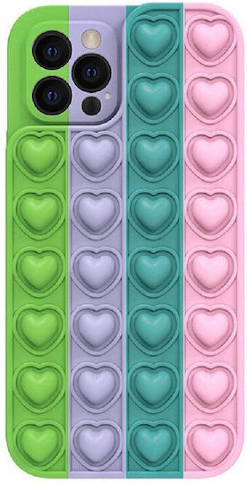 Lemontti Back Cover Silicon Multicolor (iPhone 13 Pro Max)