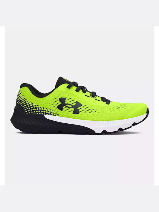 Under Armour Αθλητικά Παιδικά Παπούτσια Running Bps Rogue 4 Al Κίτρινα