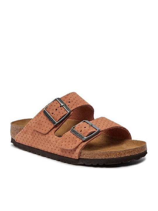 Birkenstock Arizona Women's Flat Sandals Burnt ...