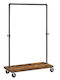 Vasagle Κρεμάστρα Δαπέδου από Μέταλλο Καφέ 40x104.5x160cm