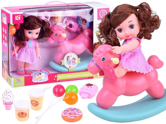 Jokomisiada Set papușă bebe 25 cm.