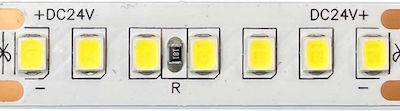 Aca Ταινία LED Τροφοδοσίας 24V με Θερμό Λευκό Φως Μήκους 1m