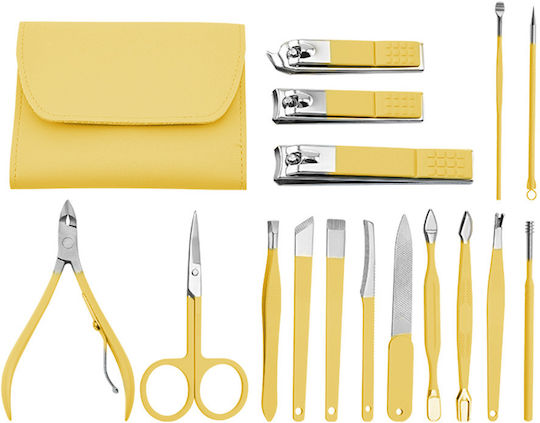 Gepard Manicure / Pedicure Set 42069-YELLOW