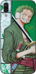 One-piece-zoro Back Cover Σιλικόνης Μαύρο (Galaxy A40)