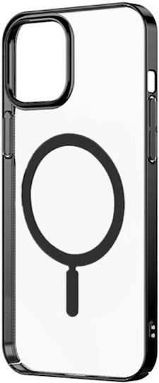 Devia Glimmer Magsafe Electroplated Back Cover Πλαστικό Μαύρο (iPhone 14 Plus)