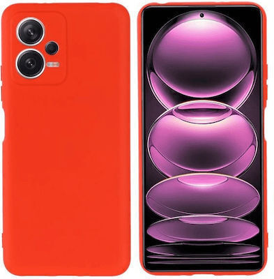 SiiPro Back Cover Silicon 2mm Roșu (Poco X5)