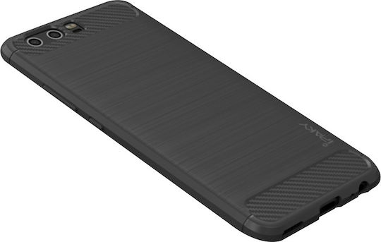 iPaky Slim Carbon Flexible Cover Tpu Задна корица Силикон Сив (Huawei P10 Lite)