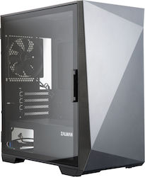 Zalman Z1 Iceberg Gaming Midi Tower Κουτί Υπολογιστή με Πλαϊνό Παράθυρο Μαύρο