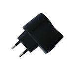 Tradesor Wall Adapter with USB-A port in Black Colour (411803)