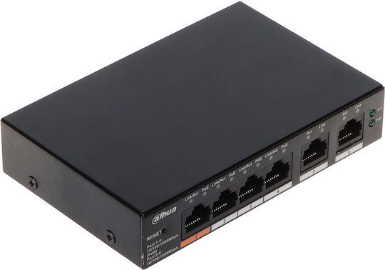 Dahua CS4006-4ET-60 Managed L2 PoE+ Switch με 4 Θύρες Ethernet