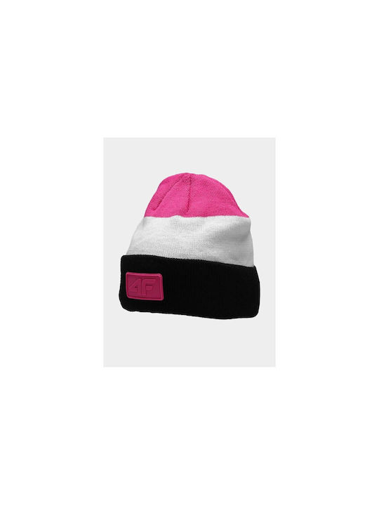 4F Kids Beanie Knitted White