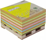 Stick'N Memo Pads in Cube 400 Sheets Multicolor Set 1buc