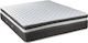Bs Strom Ανώστρωμα Sapphire Top Foam Plus Ημίδιπλο Foam 120x200x10εκ.