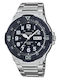Casio Men's Watch 47mm Battery with Silver Metal Bracelet